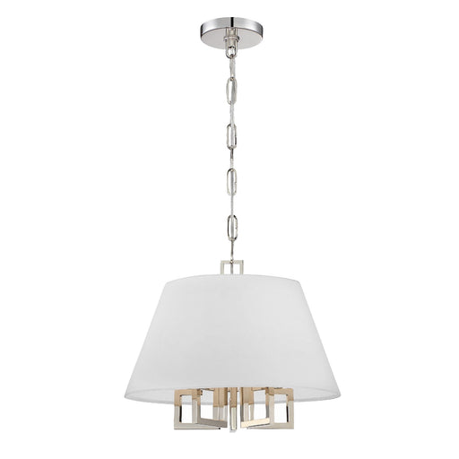 Westwood 5 Light 16" Chandelier in Polished Nickel