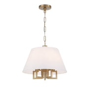 Westwood 5 Light 16" Chandelier in Vibrant Gold