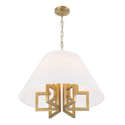 Westwood 6 Light 24" Chandelier in Vibrant Gold