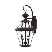 Georgetown 2-Light Medium Outdoor Wall Lantern in Bronze