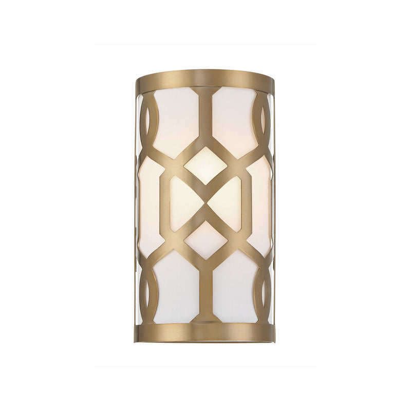 Jennings 1 Light 6.5" Sconce in Aged Brass