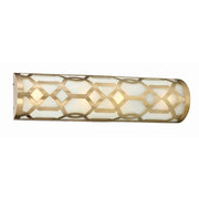 Jennings 1 Light 24" Integrated LED Bathroom Vanity in Aged Brass
