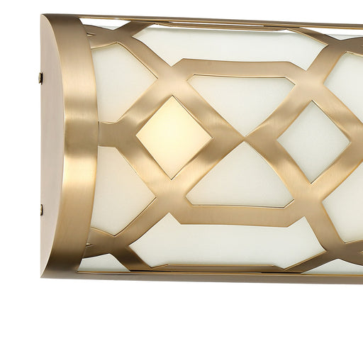 Jennings 1 Light 24" Integrated LED Bathroom Vanity in Aged Brass