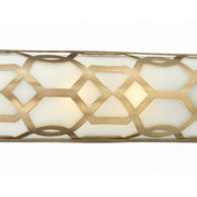 Jennings 1 Light 24" Integrated LED Bathroom Vanity in Aged Brass