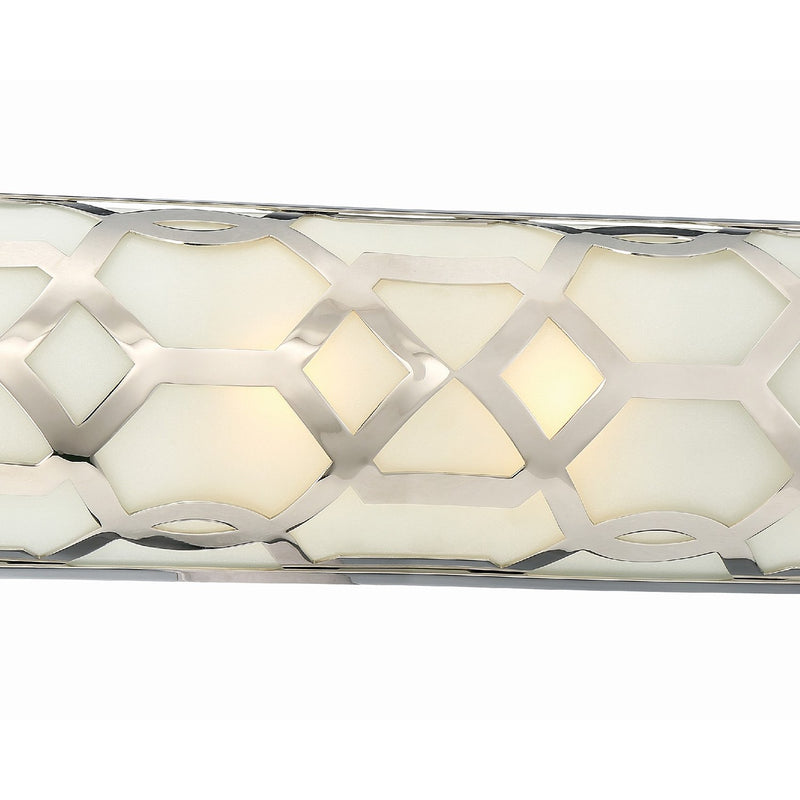 Jennings 1 Light 24" Integrated LED Bathroom Vanity in Polished Nickel