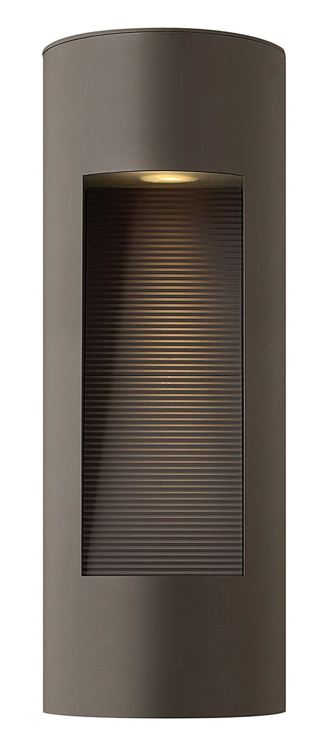 Luna Medium Outdoor Wall Sconce in Bronze