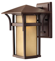 Harbor Small Outdoor Wall Lantern in Anchor Bronze