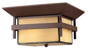 Harbor Outdoor Flush Mount in Anchor Bronze