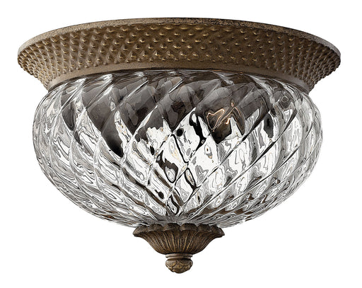Plantation LED Flush Mount in Pearl Bronze