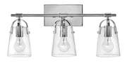 Foster 3-Light Bath Vanity Light in Chrome