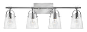 Foster 4-Light Bath Vanity Light in Chrome