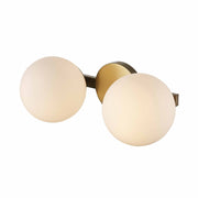Terra 2-Light 15" Vanity Light in Antique Gold