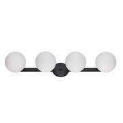 Terra 4-Light 31" Vanity Light in Black