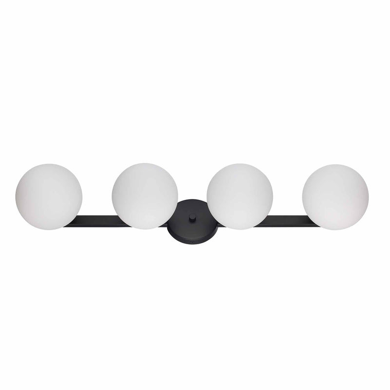 Terra 4-Light 31" Vanity Light in Black