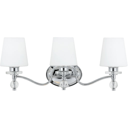 Hollister 3-Light Bath Vanity in Polished Chrome - Lamps Expo
