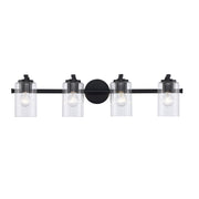 Solvante 4-Light 32" Vanity Light in Black