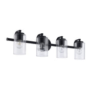 Solvante 4-Light 32" Vanity Light in Black