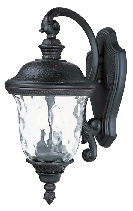 Carriage House DC 2-Light Outdoor Wall Lantern in Oriental Bronze - Lamps Expo