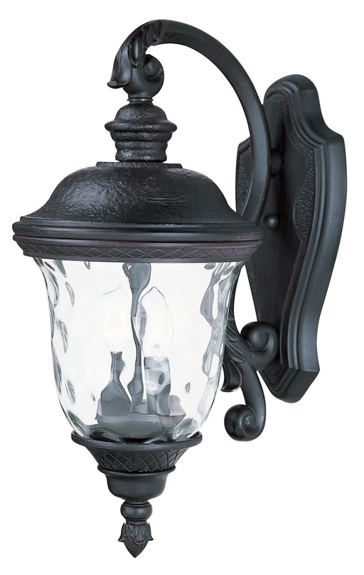 Carriage House DC 2-Light Outdoor Wall Lantern in Oriental Bronze - Lamps Expo