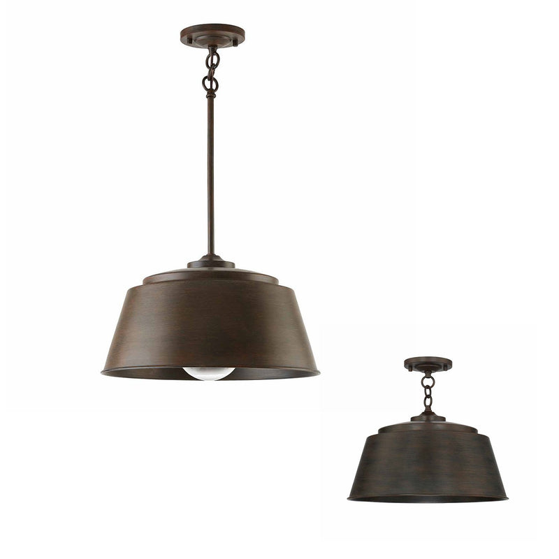 Tybee Pendant in Nordic Grey