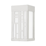 Malmo Small Outdoor ADA Wall Sconce in Brushed Nickel
