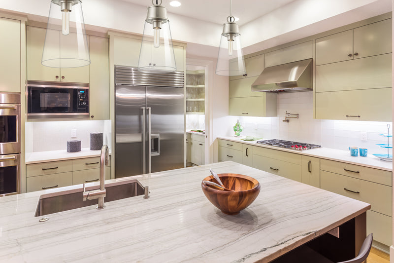 Wentworth 1 Light 7.5" Pendant in Brushed Nickel in a room setting