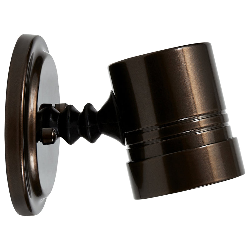 Myra Adjustable Spotlight Outdoor Wall Sconce in Bronze