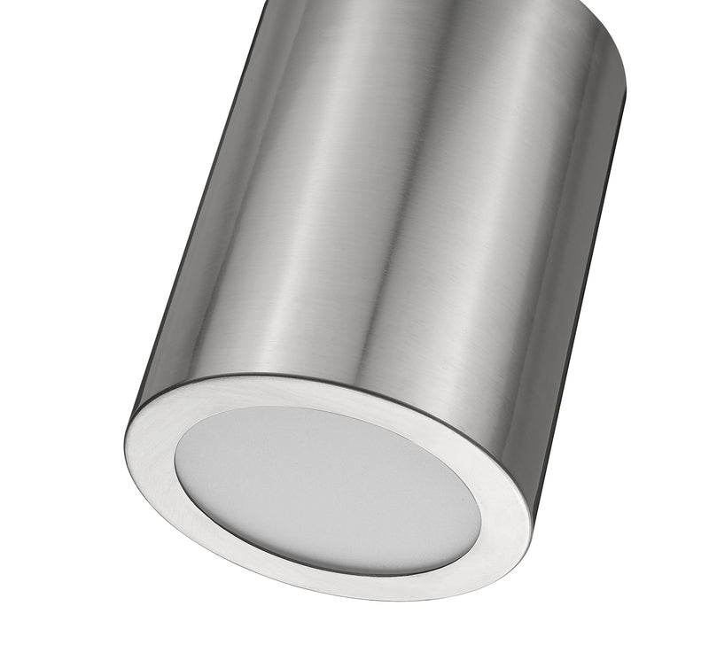 Harley 1 Light 5" Flush Mount in Brushed Nickel