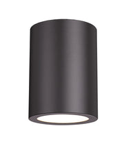 Harley 1 Light 5" Flush Mount in Bronze
