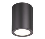 Harley 1 Light 5" Flush Mount in Bronze