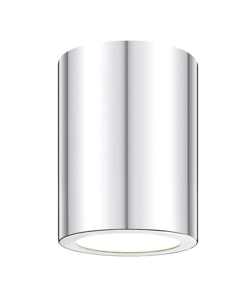 Harley 1 Light 5" Flush Mount in Chrome