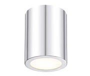 Harley 1 Light 5" Flush Mount in Chrome