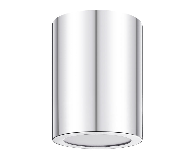 Harley 1 Light 5" Flush Mount in Chrome