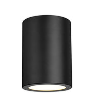 Harley 1 Light 5" Flush Mount in Matte Black