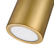 Harley 1 Light 5" Flush Mount in Rubbed Brass
