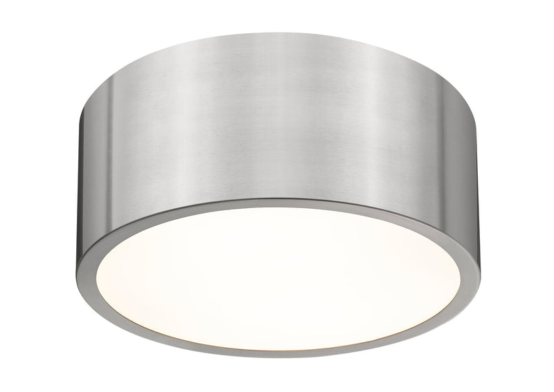 Harley 2 Light 12" Flush Mount in Brushed Nickel