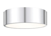 Harley 3 Light 16" Flush Mount in Chrome