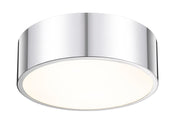 Harley 3 Light 16" Flush Mount in Chrome