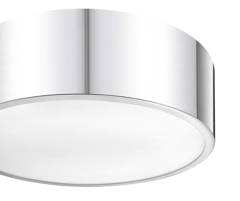 Harley 3 Light 16" Flush Mount in Chrome