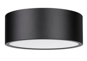 Harley 3 Light 16" Flush Mount in Matte Black