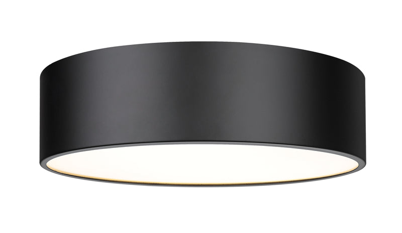 Harley 4 Light 20" Flush Mount in Matte Black