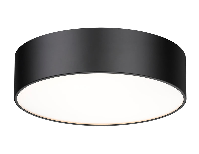 Harley 4 Light 20" Flush Mount in Matte Black