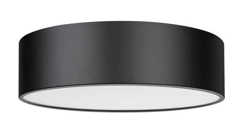 Harley 4 Light 20" Flush Mount in Matte Black