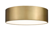 Harley 4 Light 20" Flush Mount in Rubbed Brass