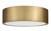 Harley 4 Light 20" Flush Mount in Rubbed Brass