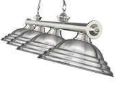 Cordon 4 Light 81.75" Billiard, Metal Shades (ST) in Brushed Nickel