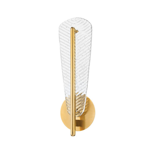 Passaic Wall Sconce in Aged Brass