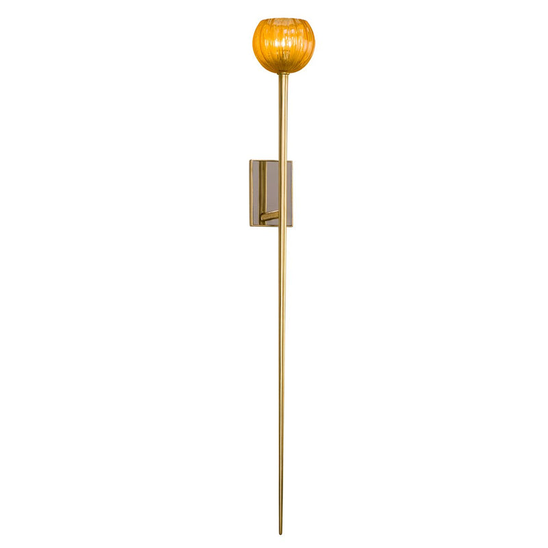 Merlin Wall Sconce in Gold Leaf