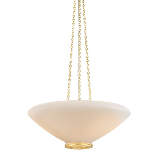 Awosting 3-Light 22" Pendant in Aged Brass