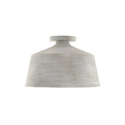 Quarry Semi-Flush Mount in Stucco